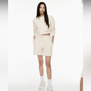 TNA Cozy Fleece Boyfriend Sweat Shorts